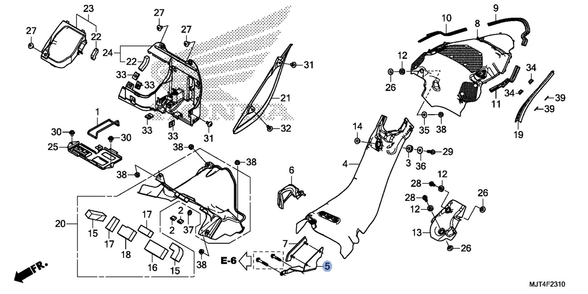 Honda OEM part 18331-MJT-E00