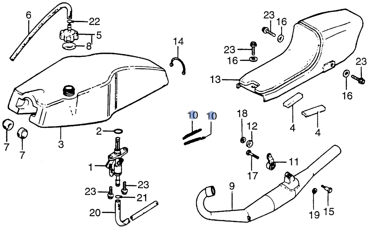 Honda OEM part 18332-357-010