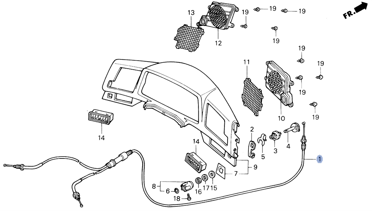 Honda OEM part 18337-MZ3-770