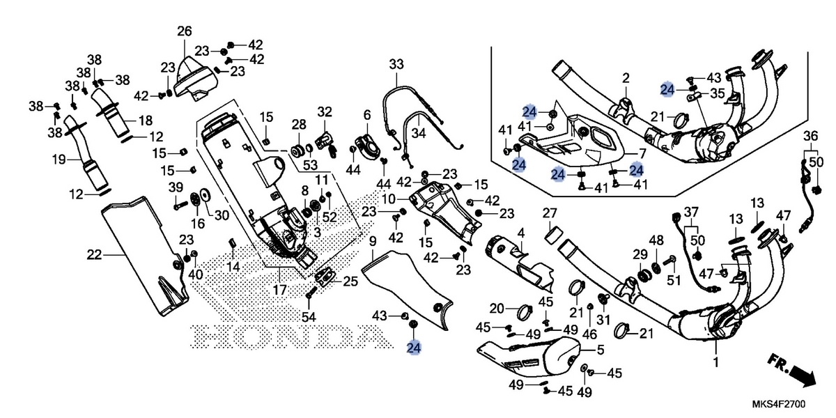 Honda OEM part 18345-MKS-E20