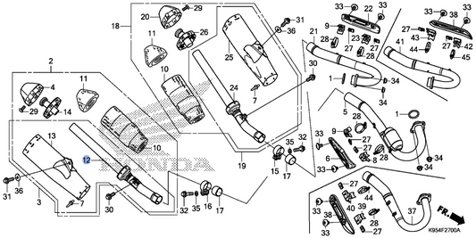 Honda OEM part 18360-K95-A20
