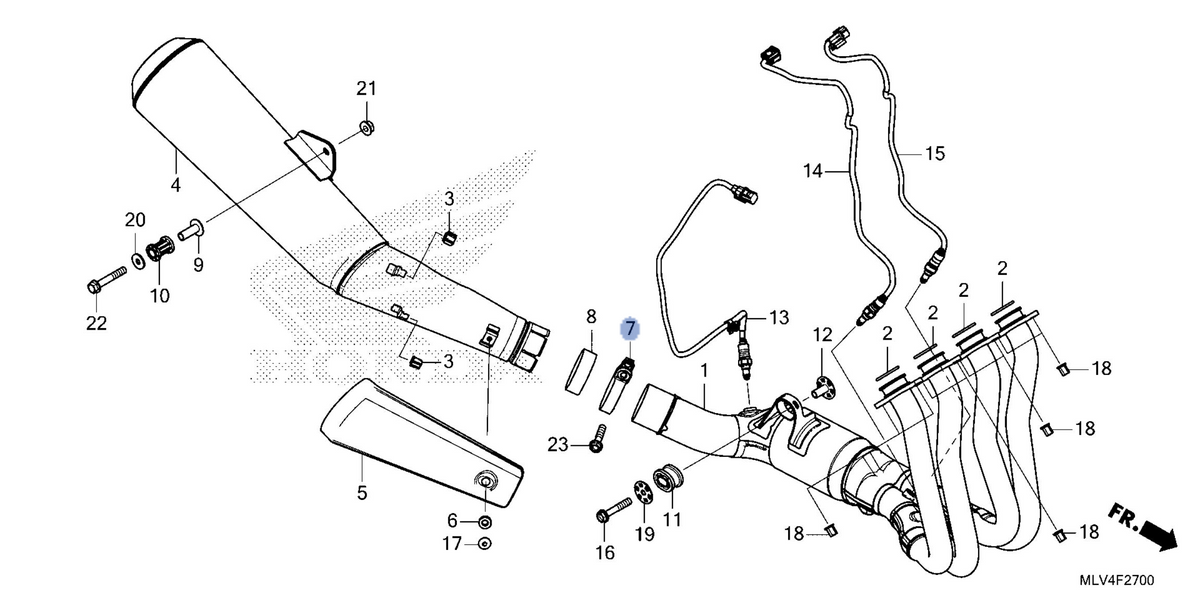 Honda OEM part 18371-MGP-D60