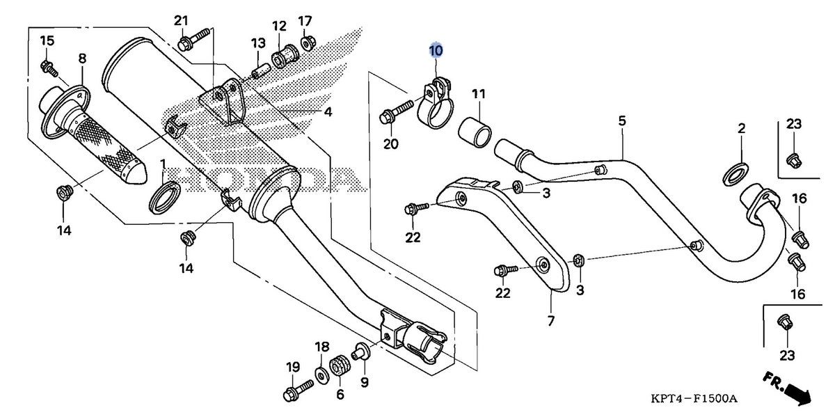 Honda OEM part 18373-KRH-D20