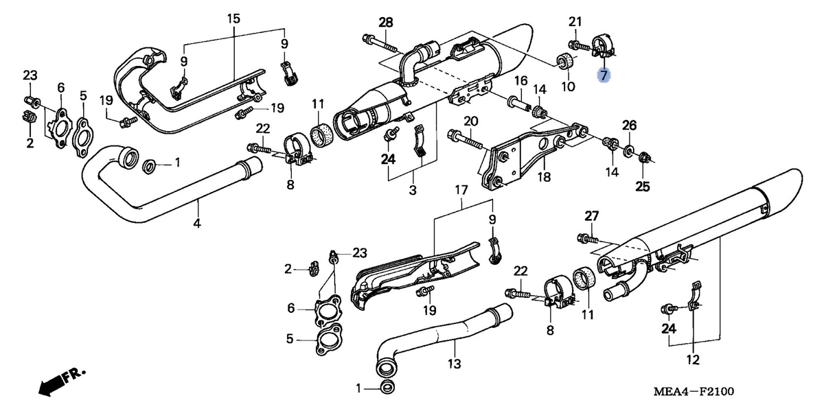 Honda OEM part 18374-ML4-003