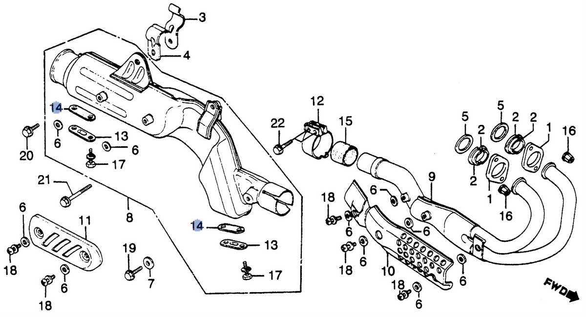 Honda OEM part 18374-MN1-880