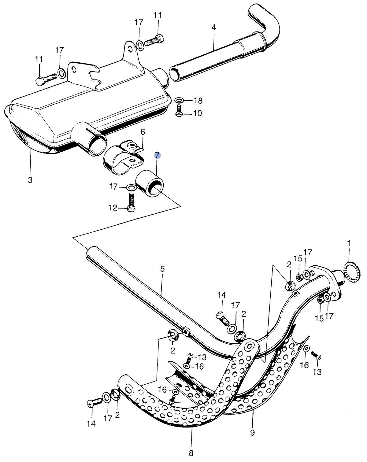 Honda OEM part 18391-GZ4-670