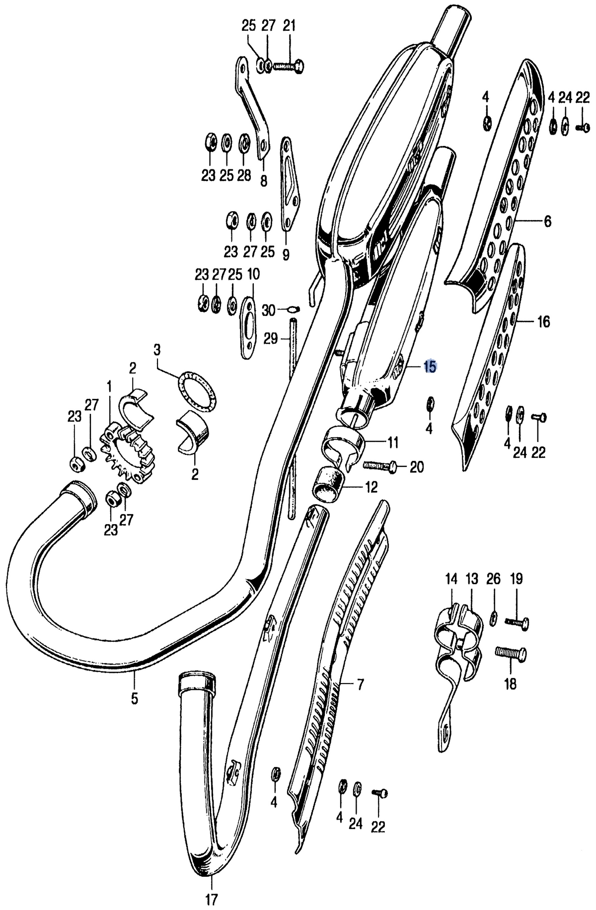 Honda OEM part 18410-318-017