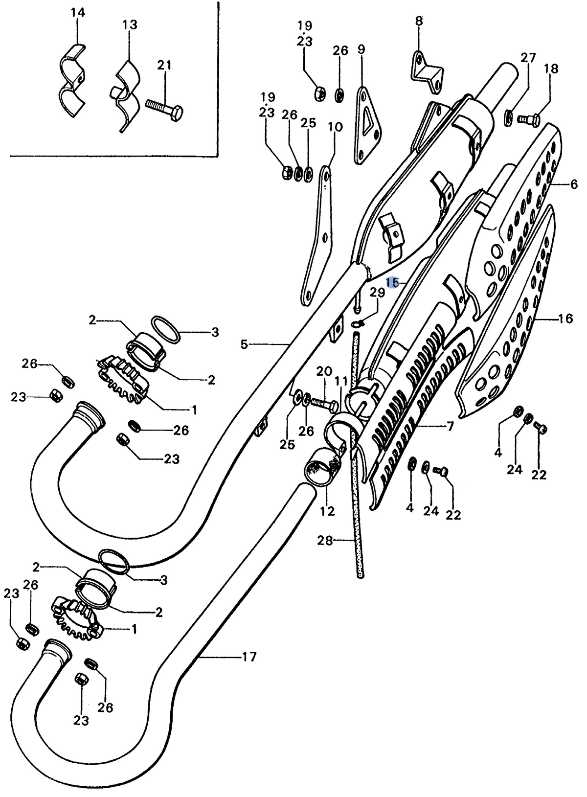 Honda OEM part 18410-458-677