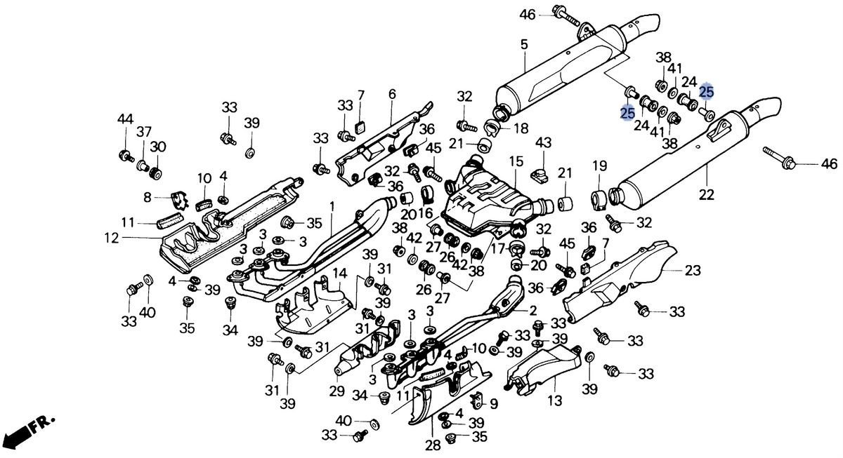 Honda OEM part 18422-MN5-000