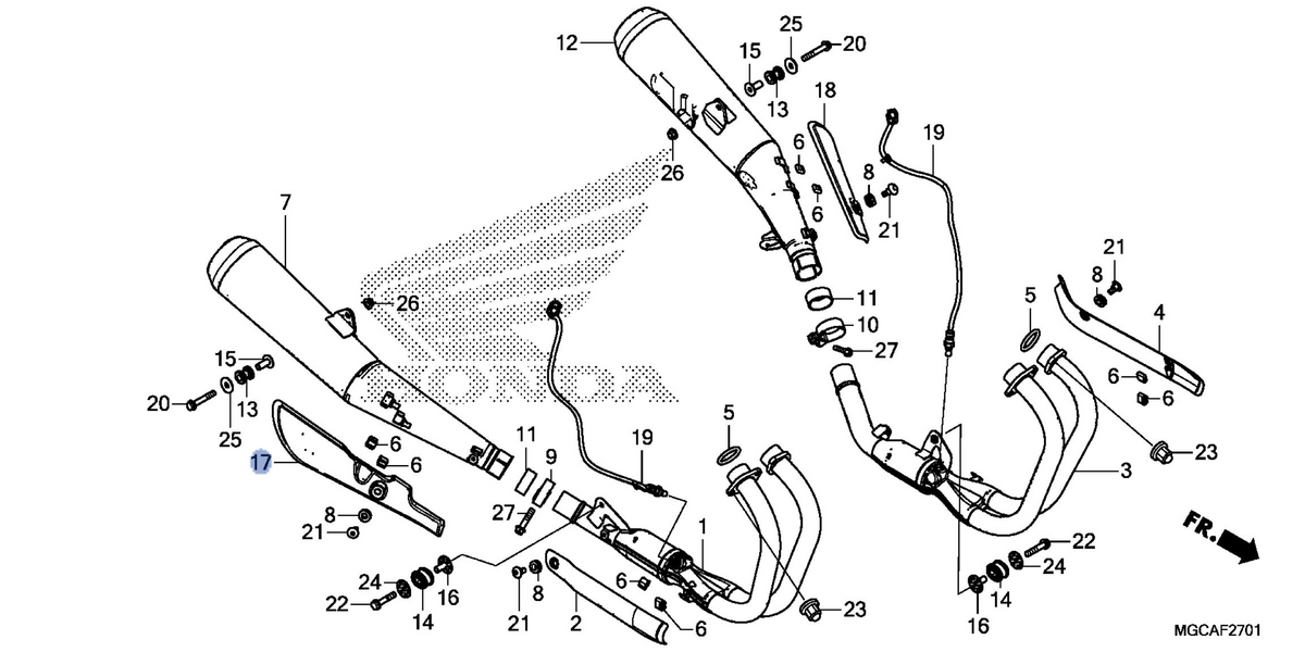 Honda OEM part 18425-MGC-N20