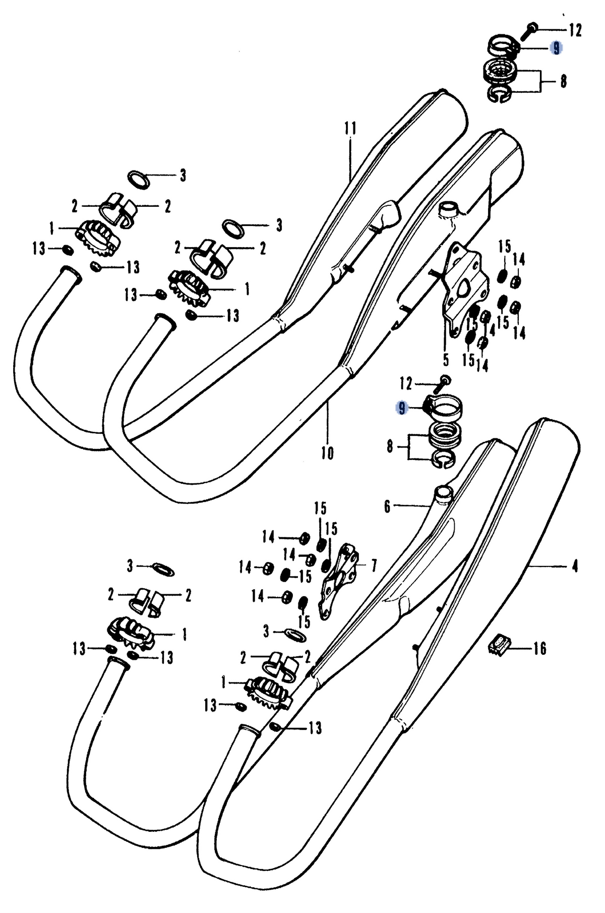 Honda OEM part 18473-300-000