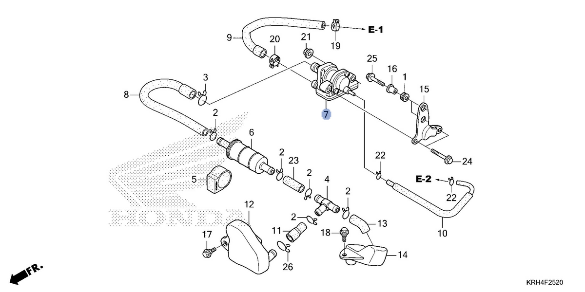 Honda OEM part 18600-KRH-651