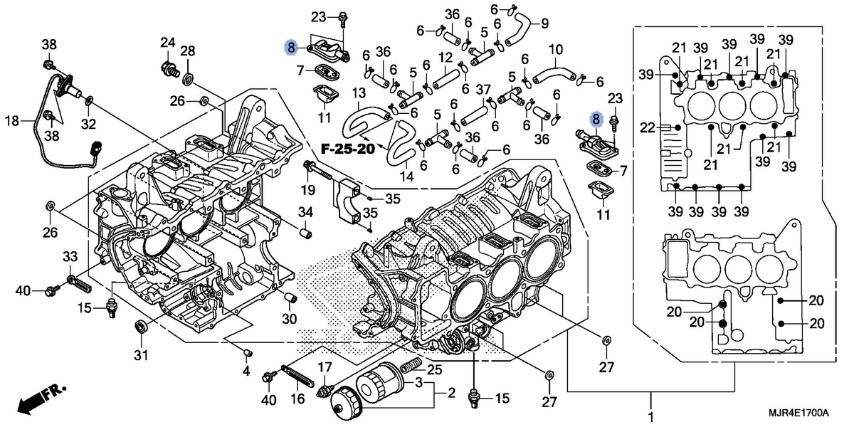 Honda OEM part 18612-MBA-601