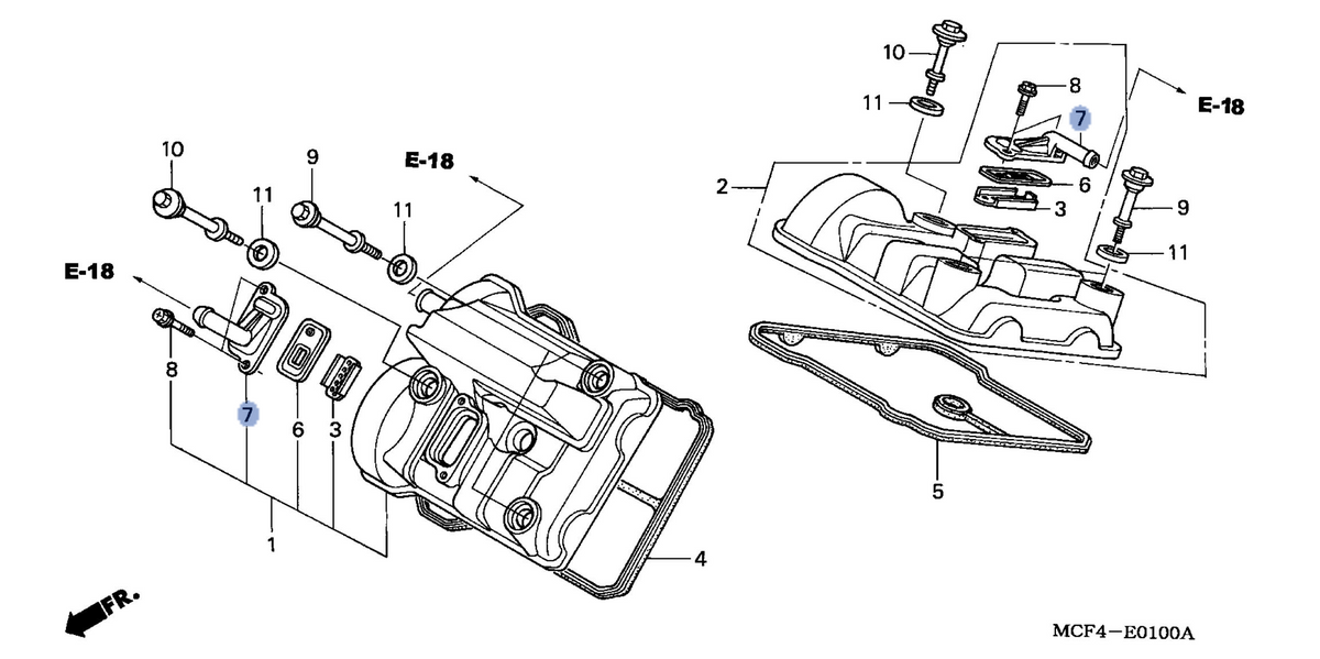 Honda OEM part 18612-MBB-630