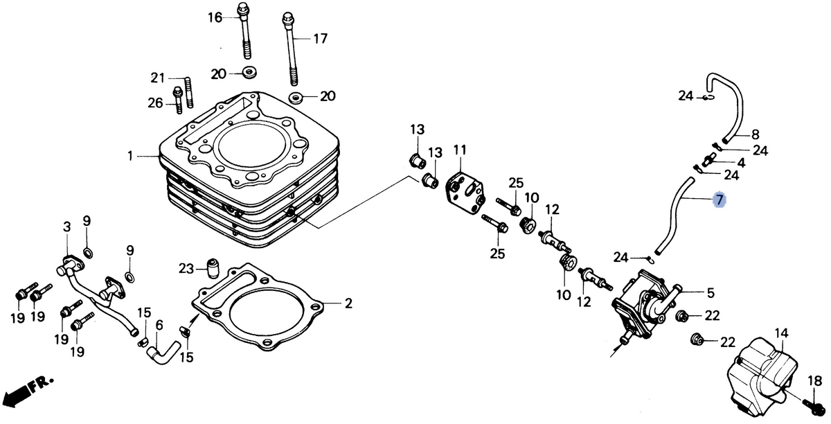 Honda OEM part 18618-MN9-740
