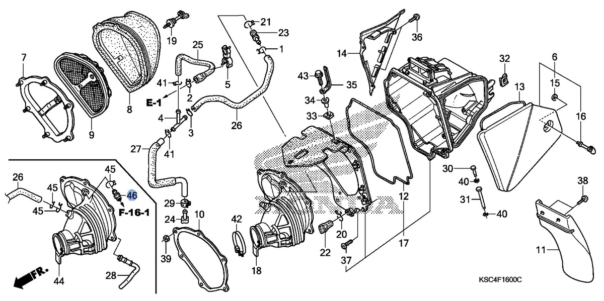 Honda OEM part 18631-MAH-710