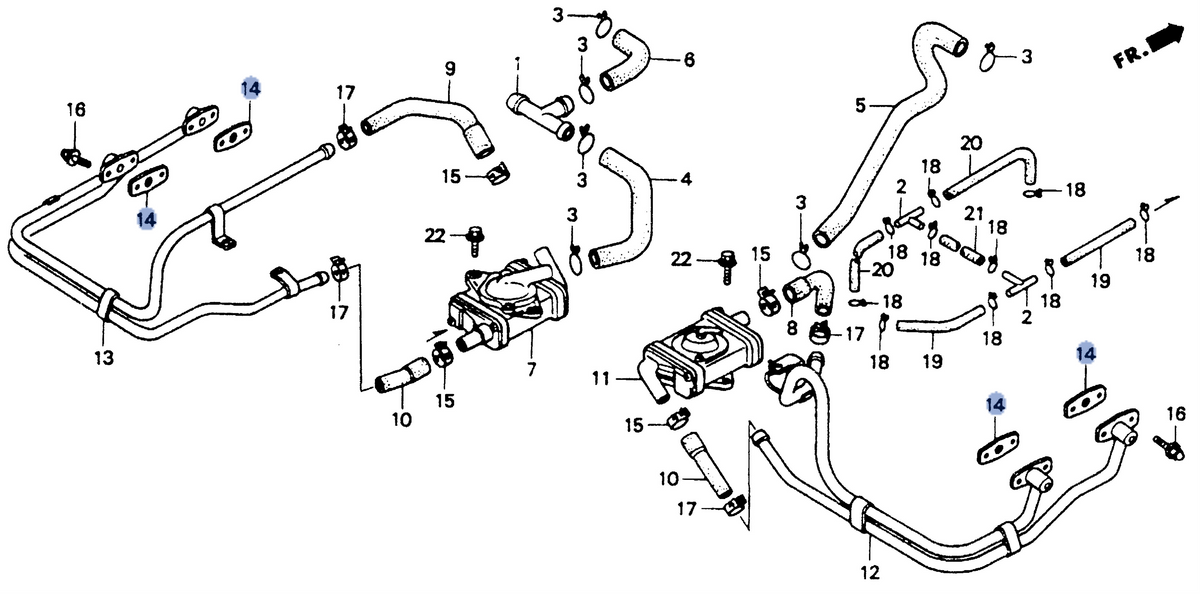 Honda OEM part 18645-MT4-730