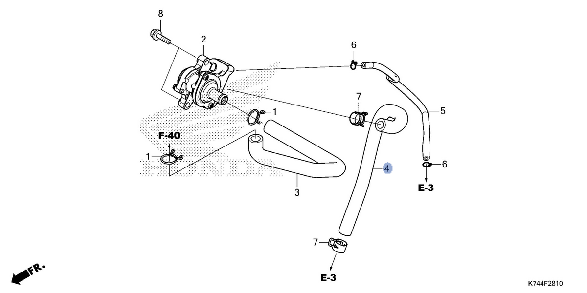 Honda OEM part 18652-K74-N00
