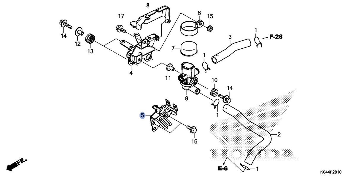 Honda OEM part 18656-K04-930