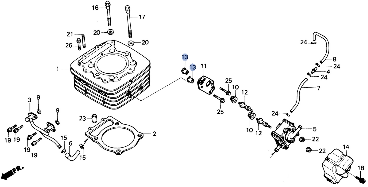 Honda OEM part 18720-MN9-740