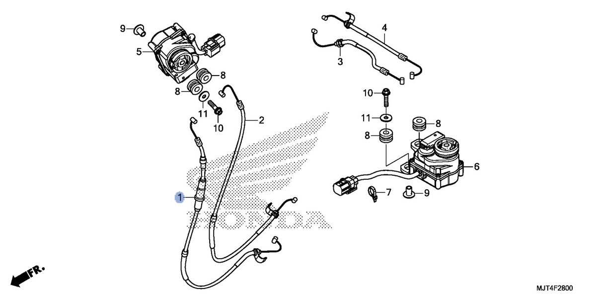 Honda OEM part 18910-MJT-E01