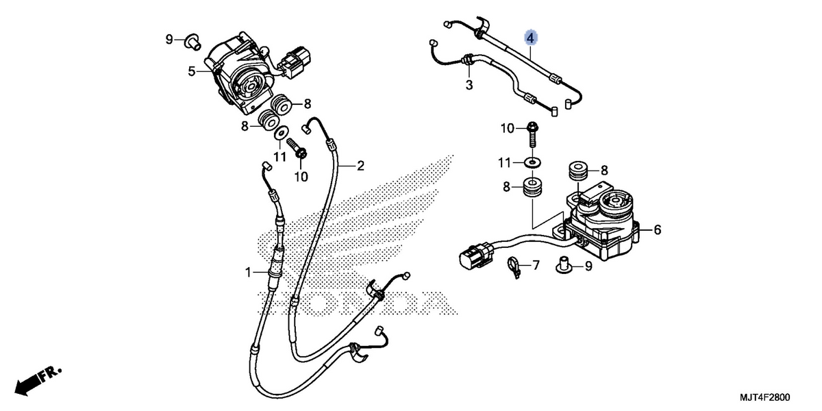 Honda OEM part 18940-MJT-E00
