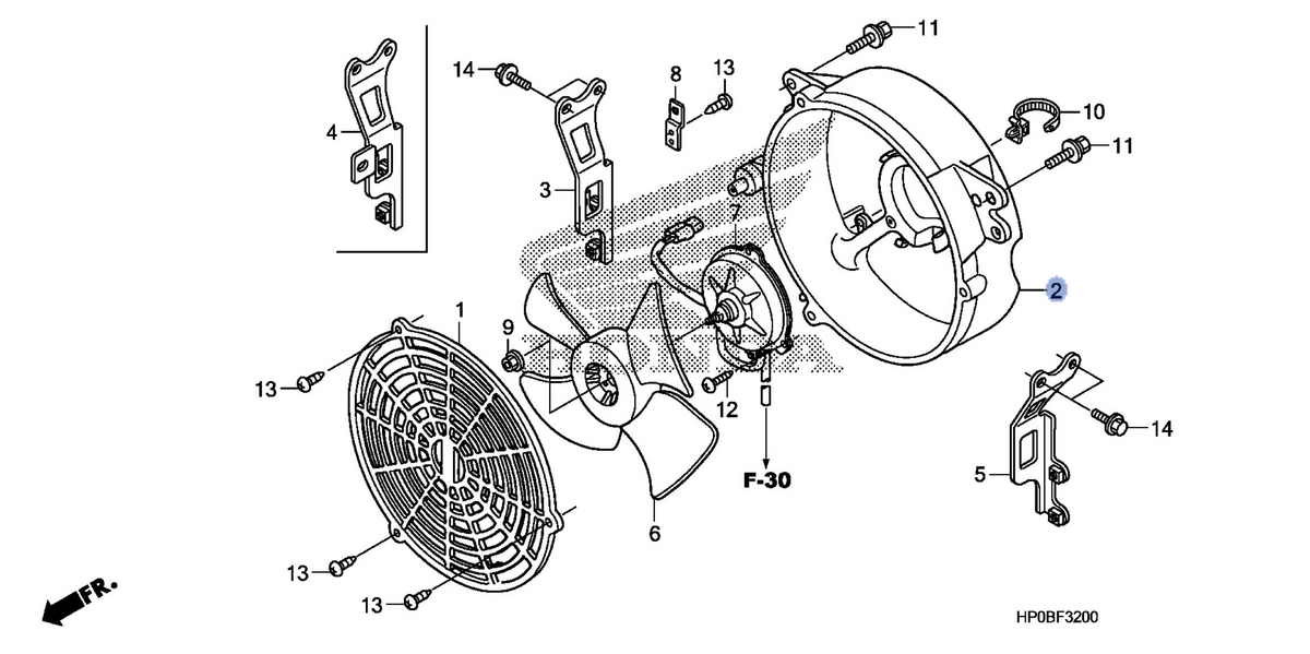 Honda OEM part 19015-HP0-A00