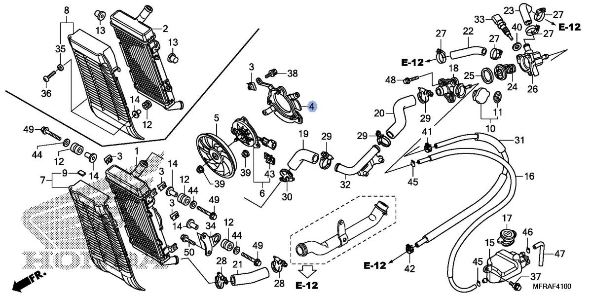 Honda OEM part 19015-MFR-305