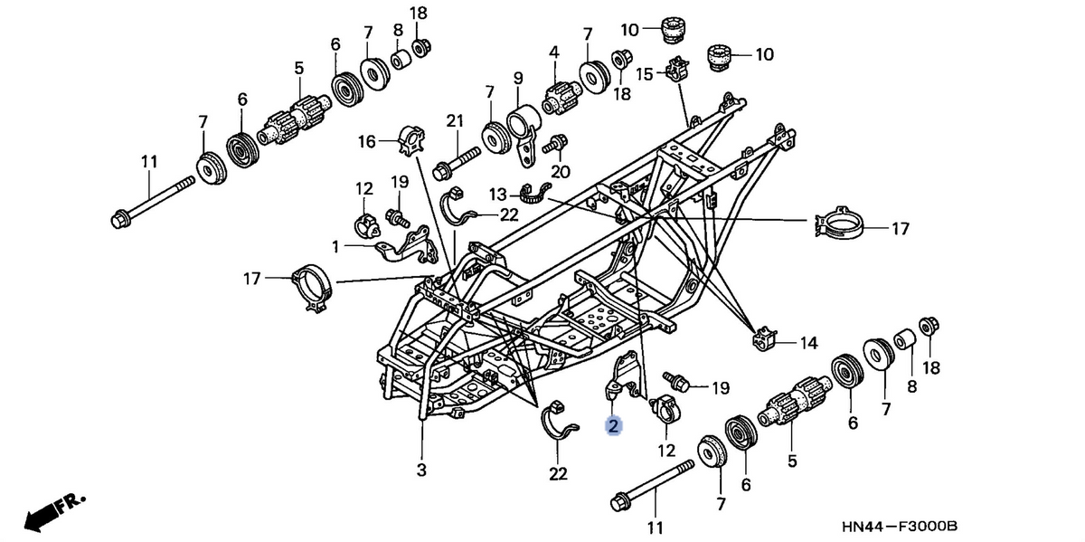 Honda OEM part 19019-HN5-670