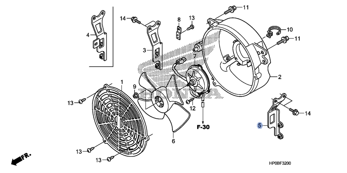 Honda OEM part 19019-HP0-A50