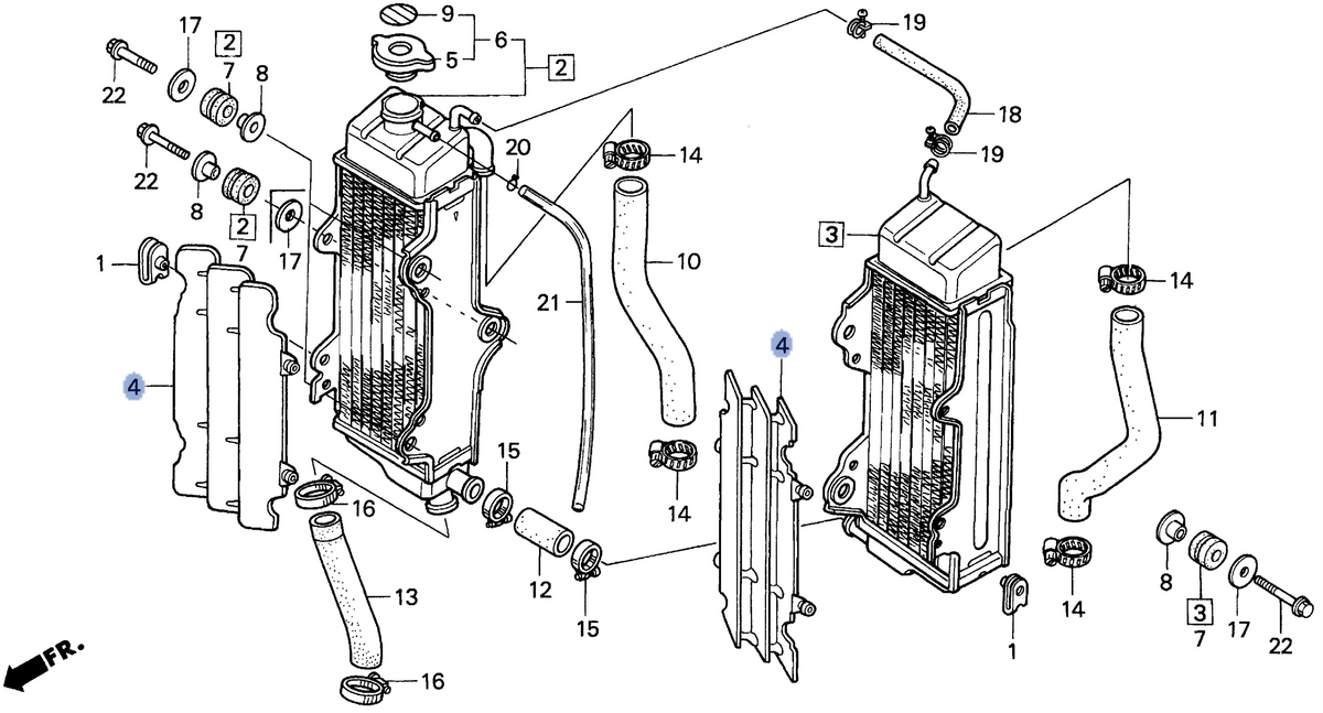 Honda OEM part 19033-KZ4-860