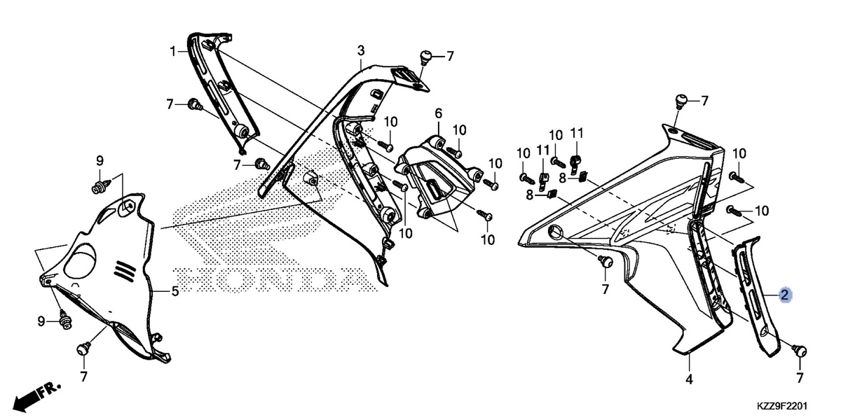 Honda OEM part 19045-KZZ-J00ZA