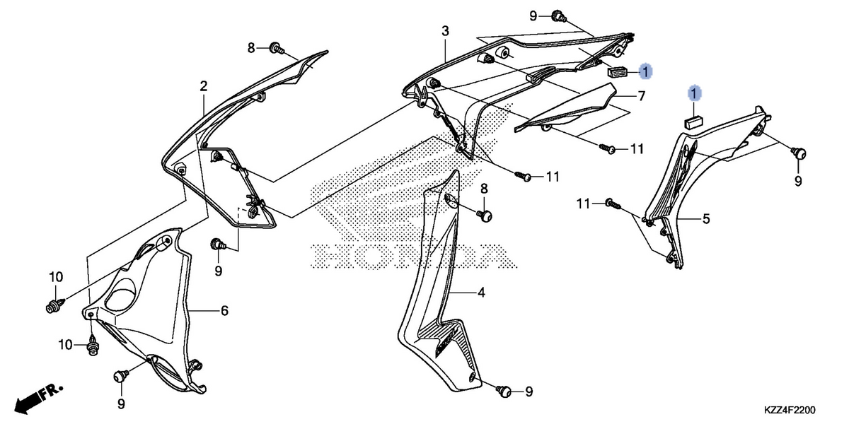 Honda OEM part 19050-KZZ-900