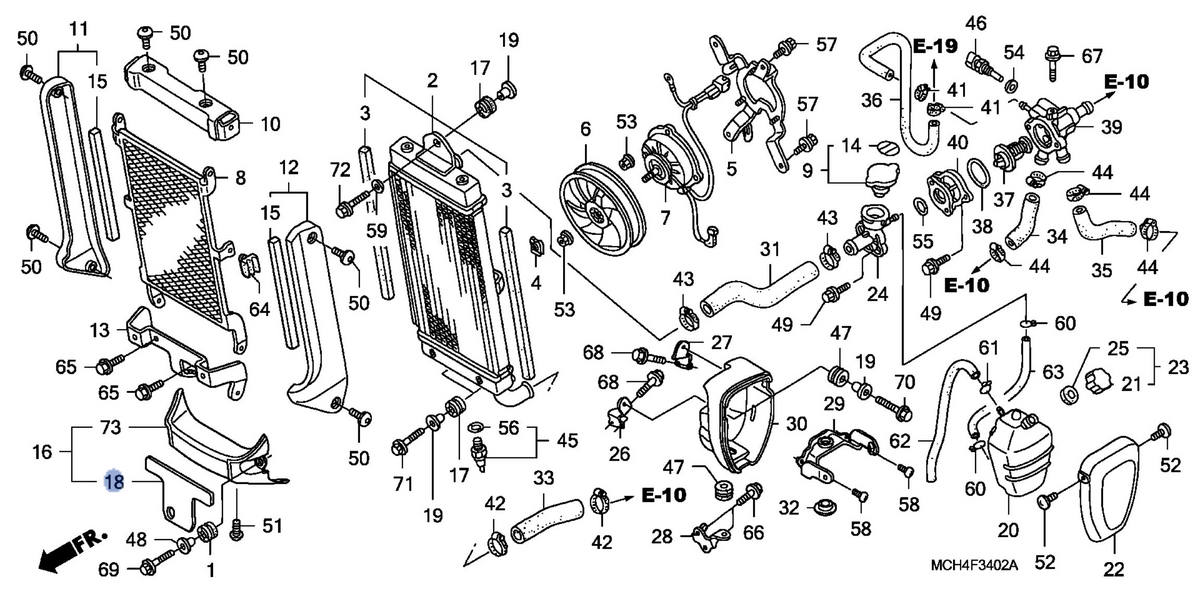 Honda OEM part 19051-MCH-C20
