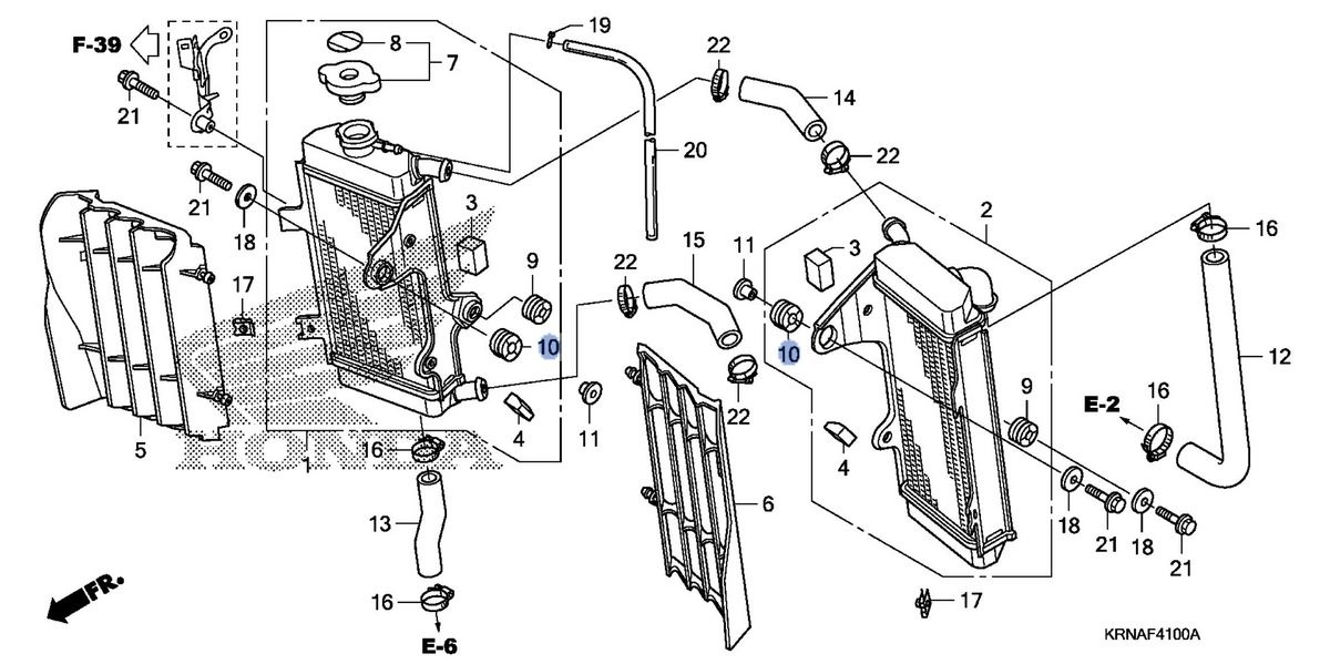 Honda OEM part 19051-MEN-A30