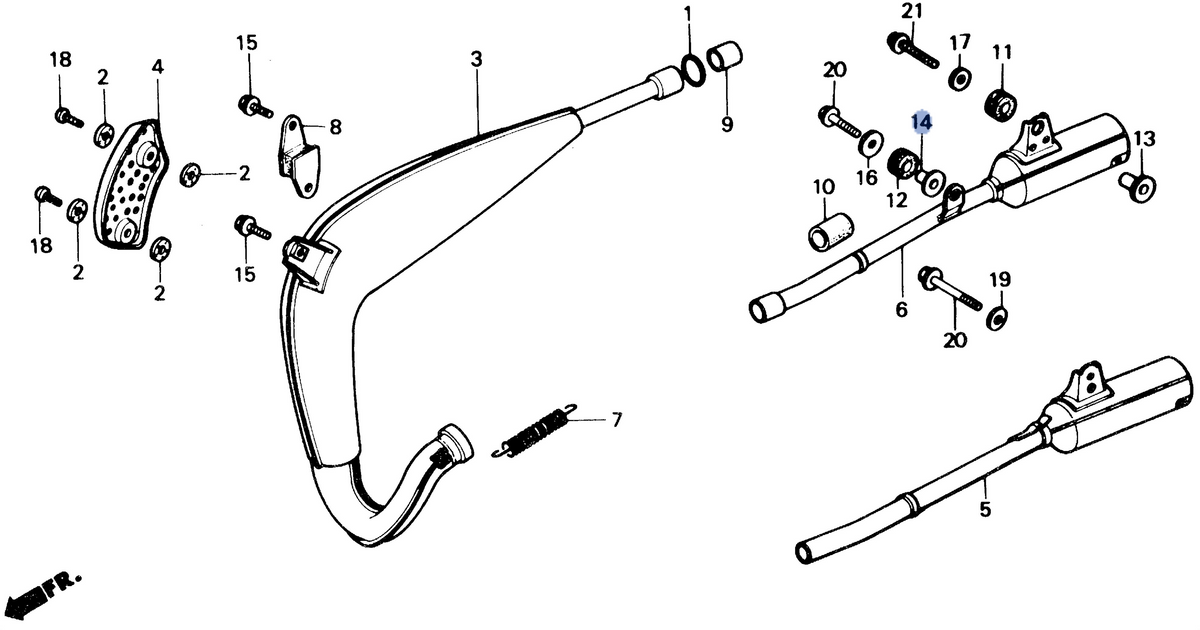 Honda OEM part 19052-MB4-880