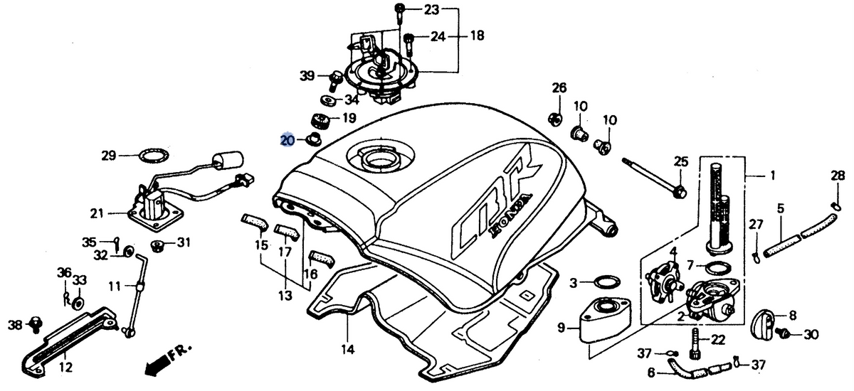 Honda OEM part 19052-MGH-640