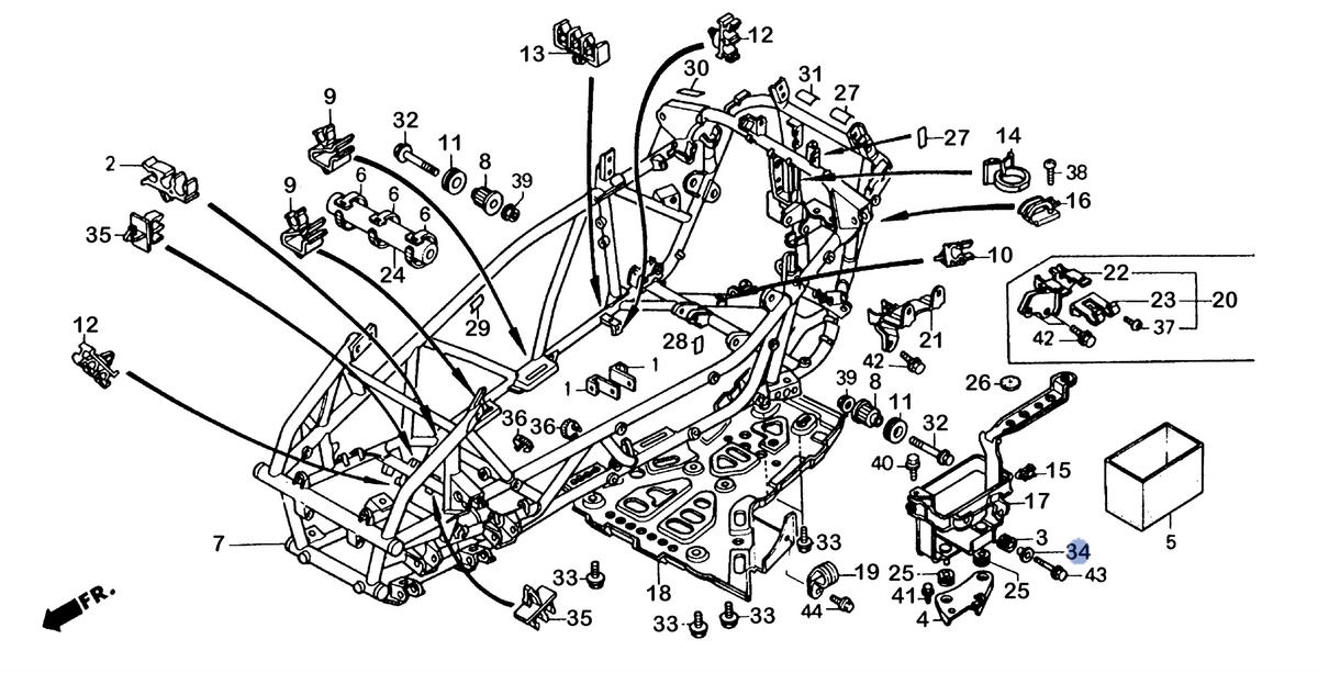 Honda OEM part 19052-MS8-000