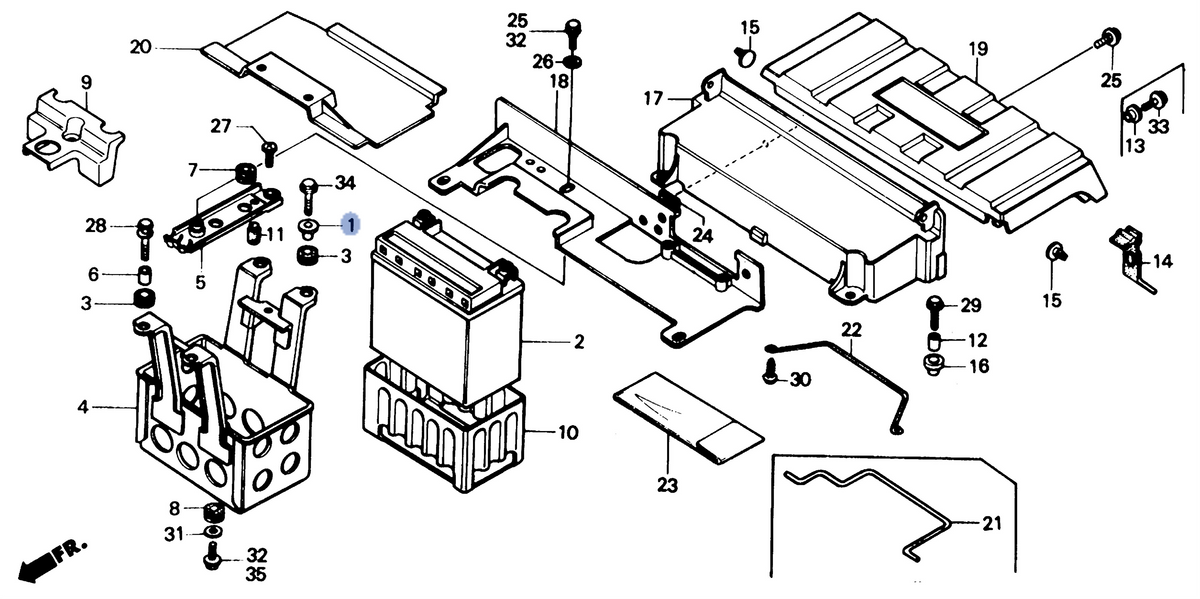 Honda OEM part 19056-HA2-000