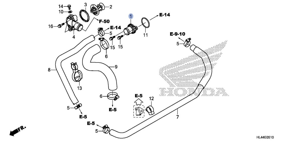 Honda OEM part 19060-HL4-000