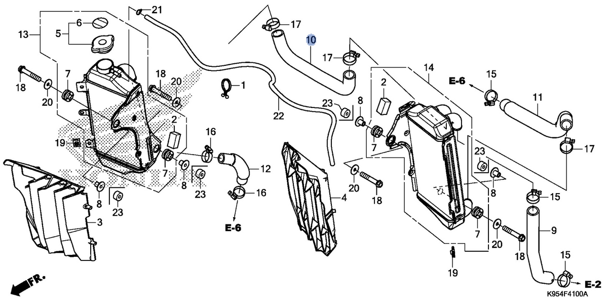 Honda OEM part 19062-K95-A20