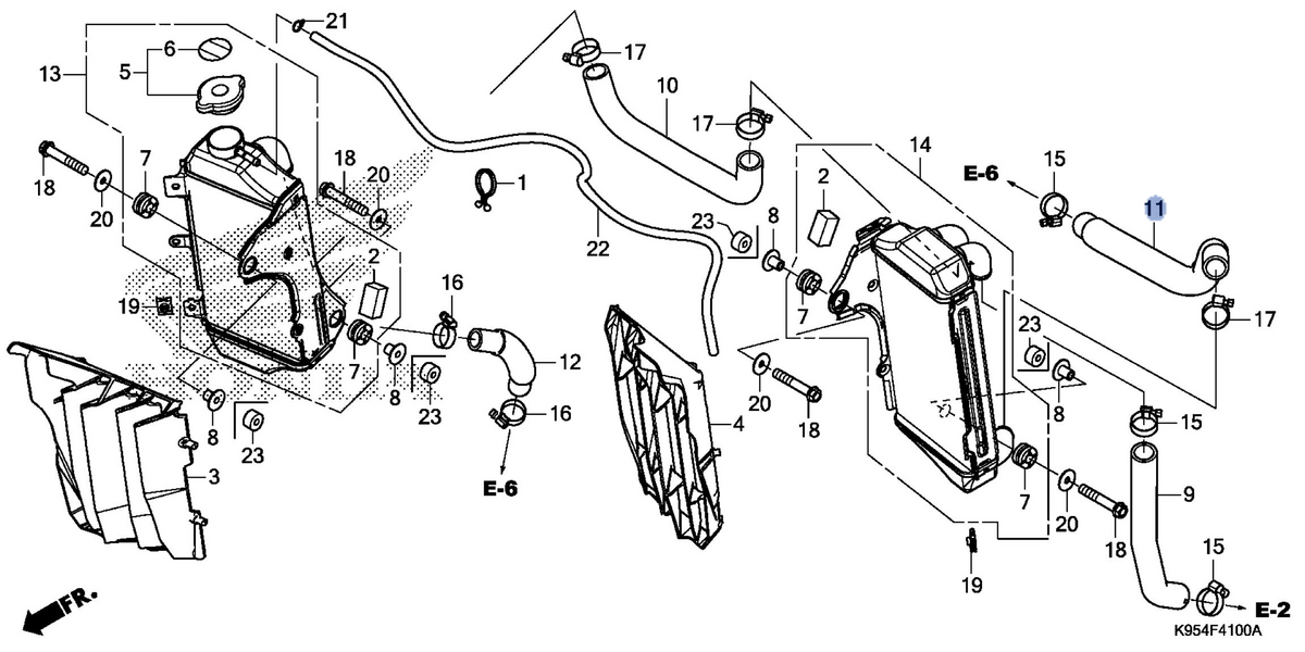 Honda OEM part 19063-K95-A20