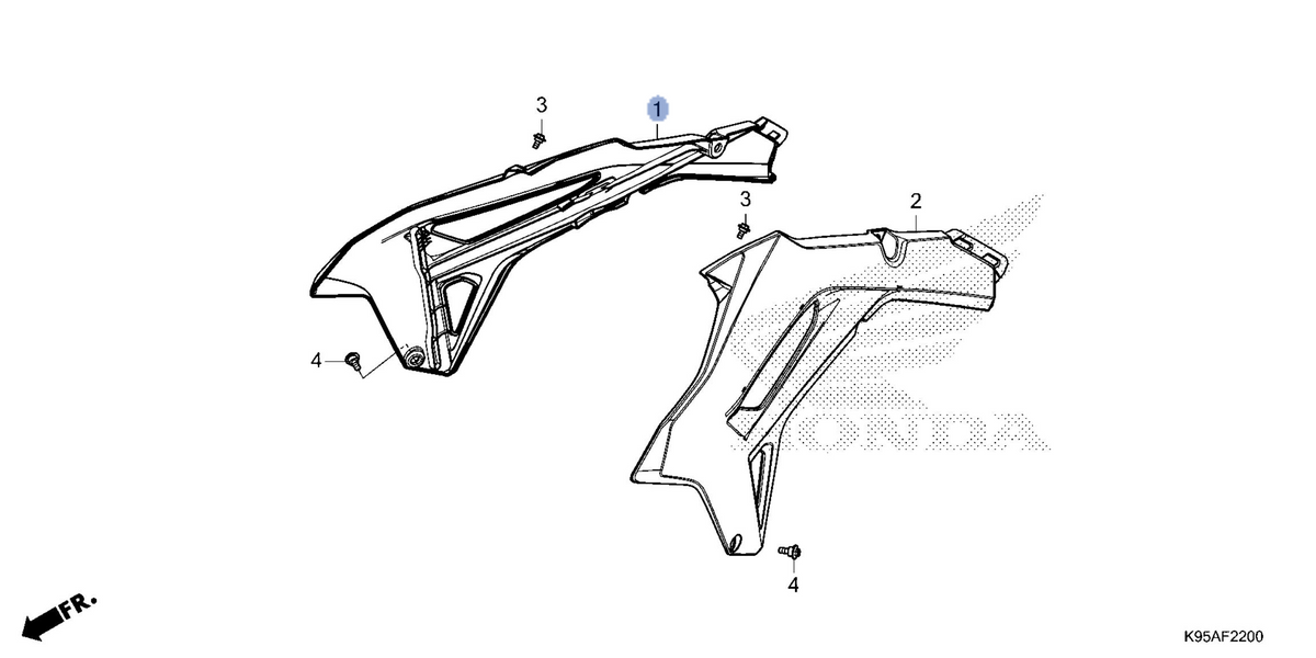 Honda OEM part 19070-K95-AC0ZA