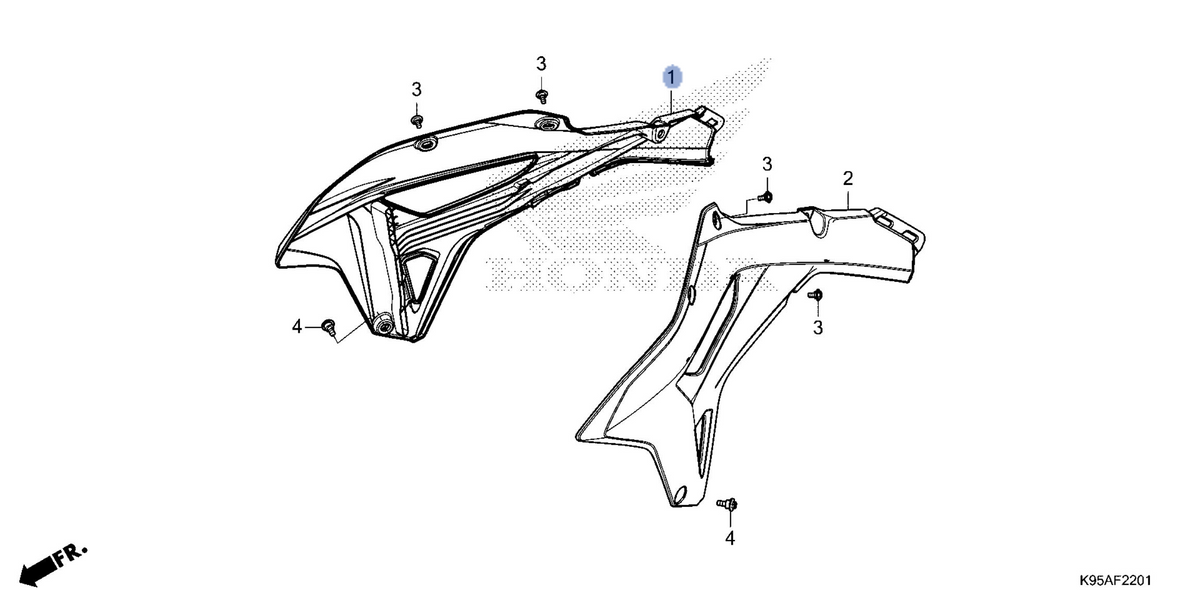 Honda OEM part 19070-K95-AD0ZA