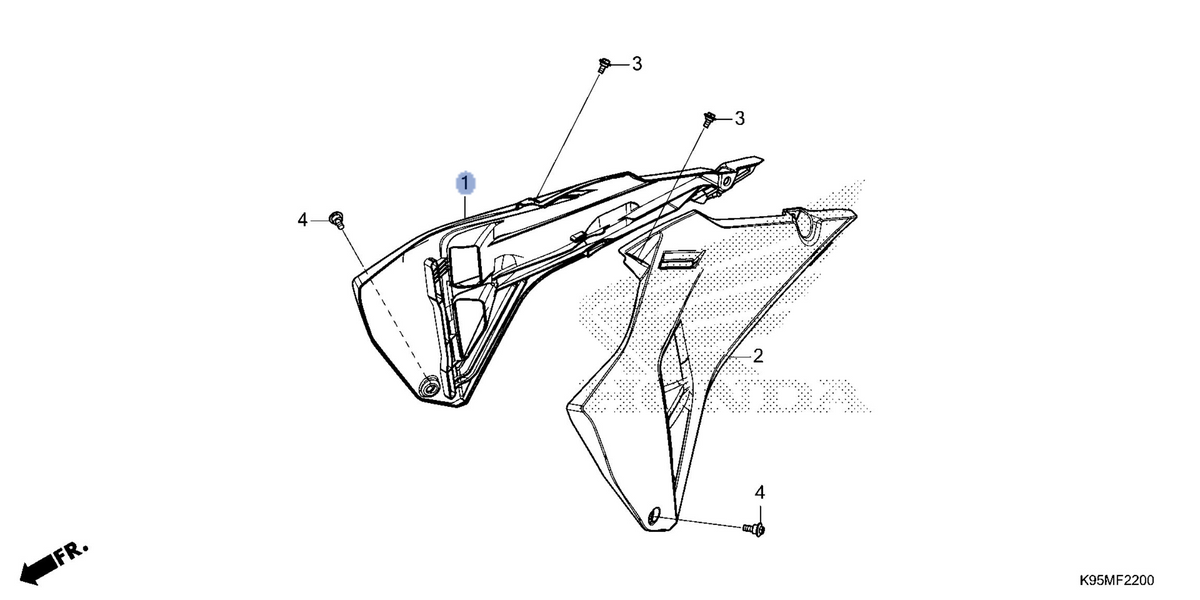 Honda OEM part 19070-K95-AM0ZA