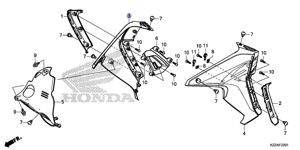 Honda OEM part 19070-KZZ-M20ZA