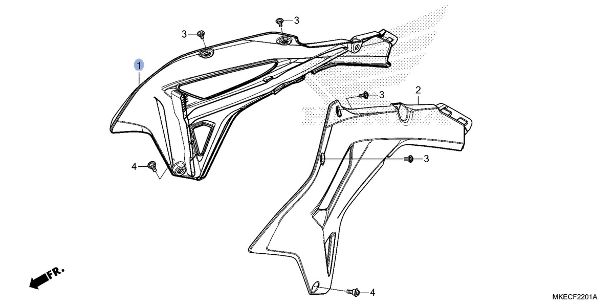 Honda OEM part 19070-MKE-AG0ZA