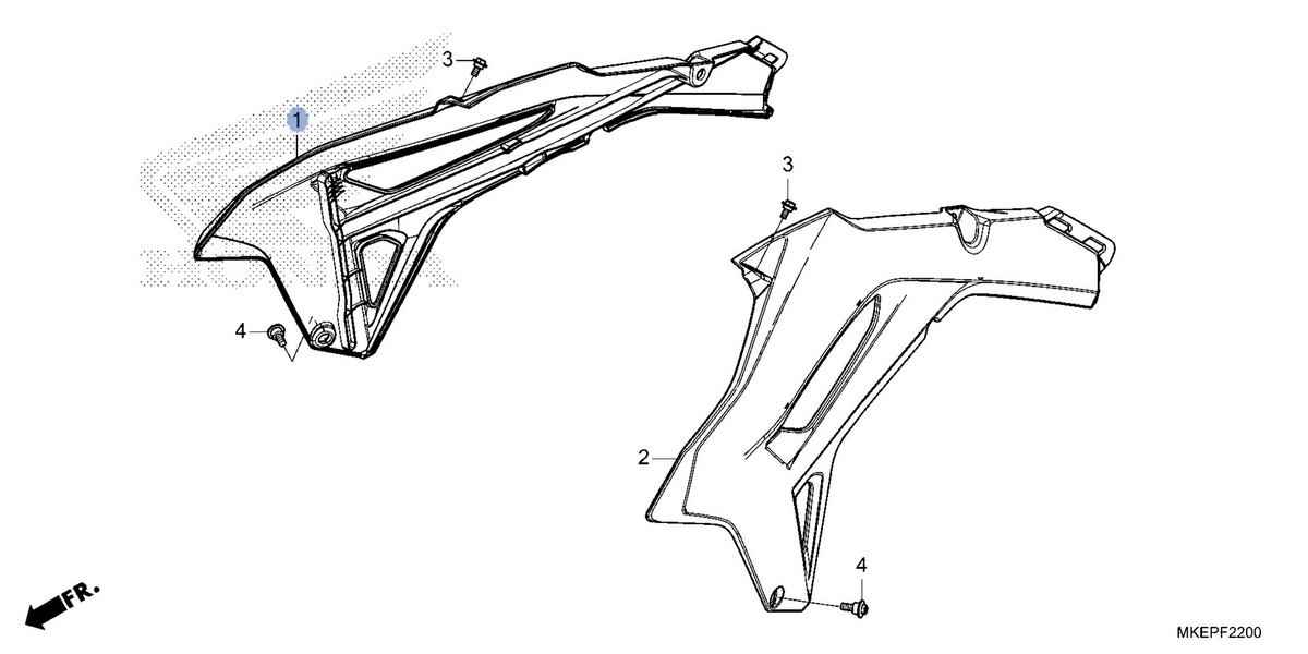Honda OEM part 19070-MKE-AY0ZA