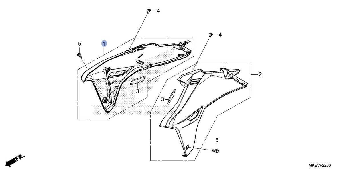 Honda OEM part 19070-MKE-B71ZA