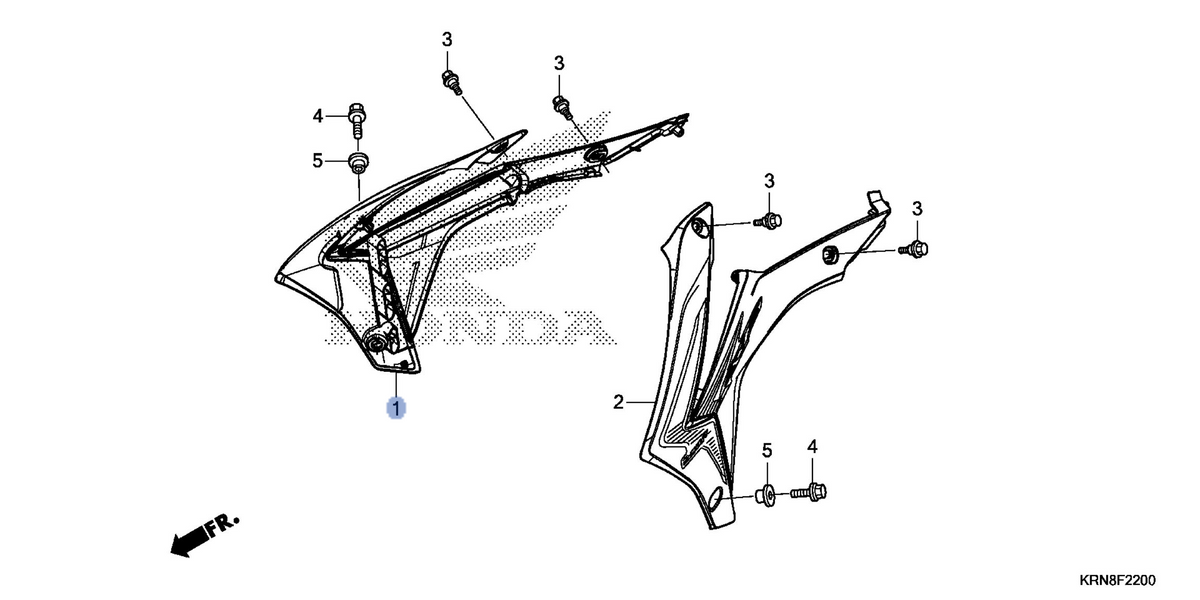 Honda OEM part 19071-KRN-A80ZA